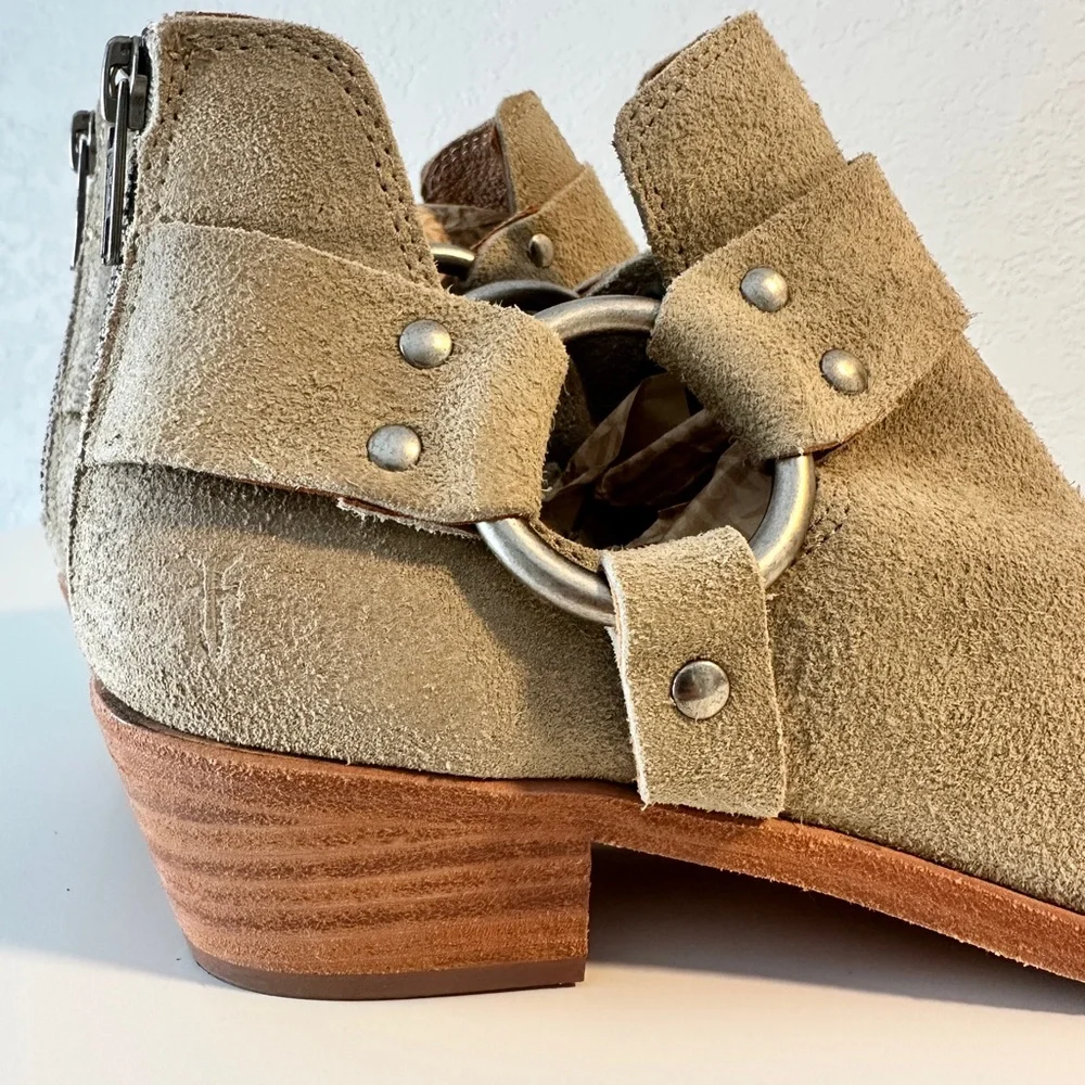 Frye Women's Ray Harness Back Zip Ankle Boot - Picture 2 of 7